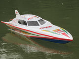 7000 RC Remote Radio Control Syma WHITE Stealth Racing Speed Boat